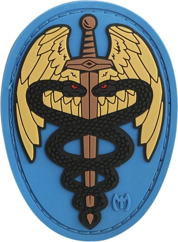 Maxpedition Sword Caduceus Patch Full Color