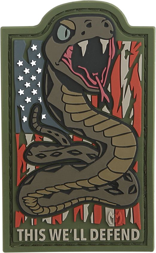 Maxpedition This We'll Defend Patch Tactical