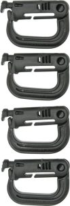 MXGRMLB.jpg Maxpedition Grimloc Locking D-Ring 4pk Black