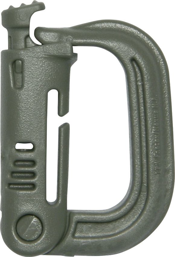 MXGRMLG.jpg Maxpedition Grimloc Locking D-Ring 4pk - Foliage Green