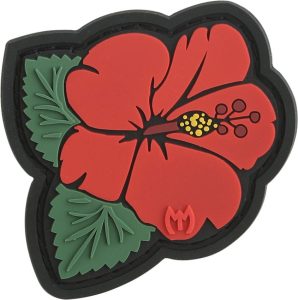 MXHBSCR.jpg Maxpedition Hibiscus Patch Red