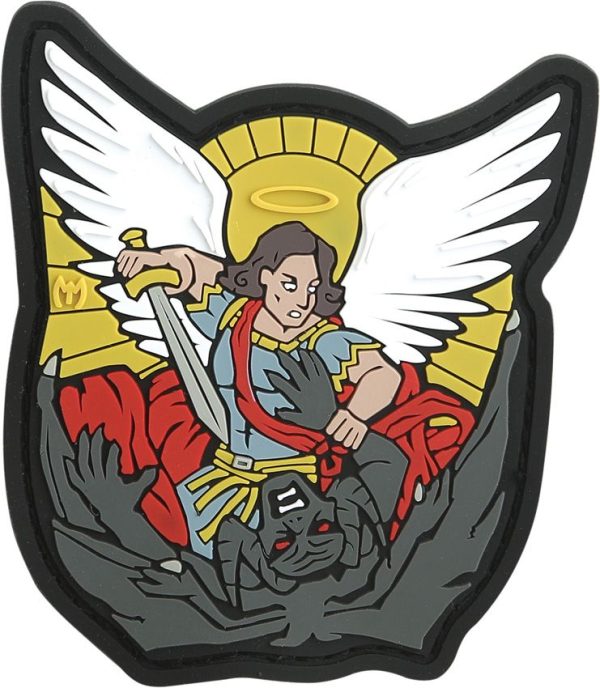 MXMCHLC.jpg Maxpedition Saint Michael Patch Full Color PVC