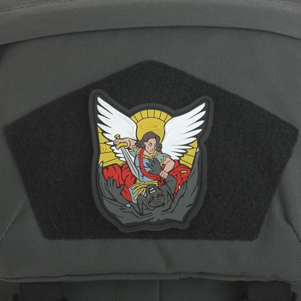 MXMCHLC_add_02.jpg Maxpedition Saint Michael Patch Full Color PVC