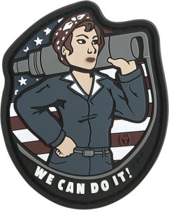 Maxpedition Riveting Rosie Patch Tactical - PVC