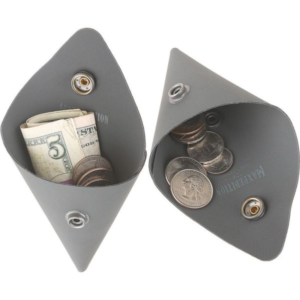 Maxpedition AGR TCP Triangle Coin Pouch Gray - TPU Nylon