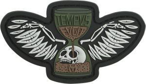 MXTIMES.jpg Maxpedition Tempus Fugit Tactical Patch - PVC