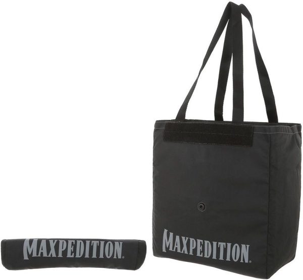 Maxpedition Roll Up Tote Black - 22L Capacity