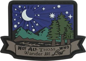 Maxpedition Wander Not Lost Glow Patch
