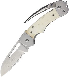 Myerchin Generation 2 Captain Bone Folding Knife German Steel Serrated