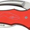 Myerchin Sailors Tool Linerlock Red Folding Knife Serrated