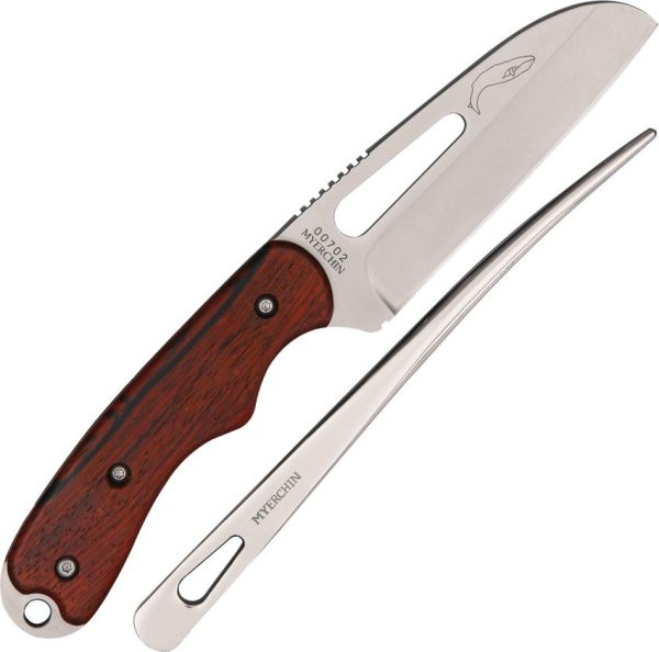 Myerchin Generation 2 Pro Wood Fixed Blade Knife Sheepsfoot