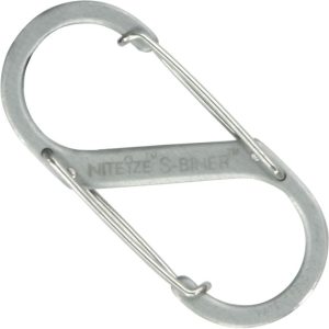 Nite Ize S-Biner No2 Stainless Steel Carabiner