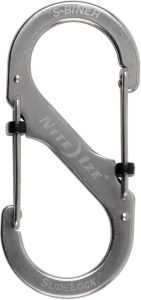Nite Ize S-Biner SlideLock #4 Stainless Steel Locking