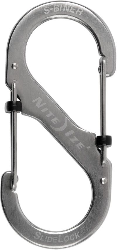 Nite Ize S-Biner SlideLock #4 Stainless Steel Locking