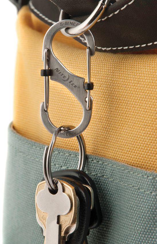 Nite Ize S-Biner SlideLock #4 Stainless Steel Locking
