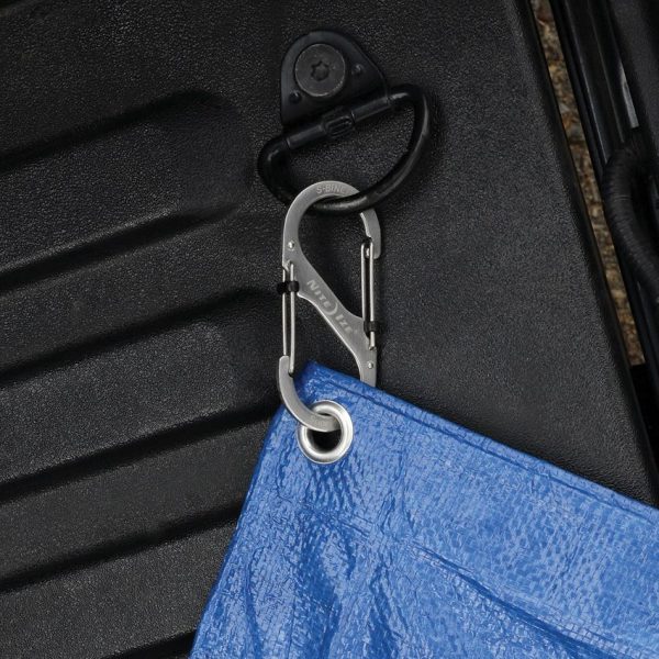Nite Ize S-Biner SlideLock #4 Stainless Steel Locking