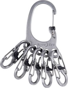 Nite Ize Bigfoot Keyrack Locker Pro - Stainless Locking
