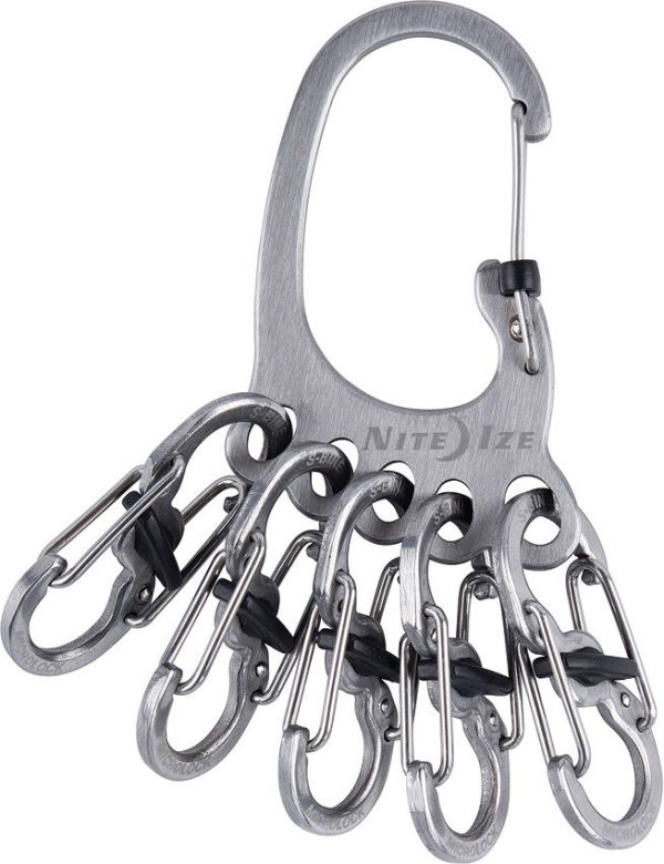 Nite Ize Bigfoot Keyrack Locker Pro - Stainless Locking