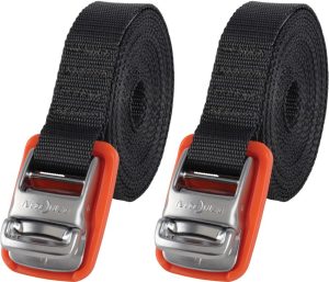 Nite Ize CamJam Tie Down Strap 12 Ft Pack of 2 Secure 700 lbs