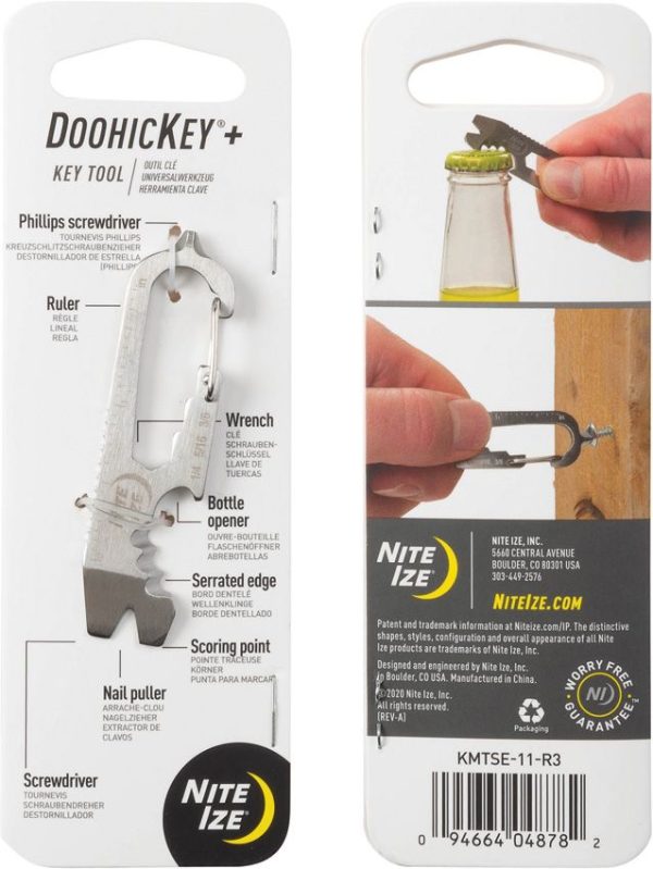 Nite Ize DoohicKey Key Tool Stainless Multi-Tool