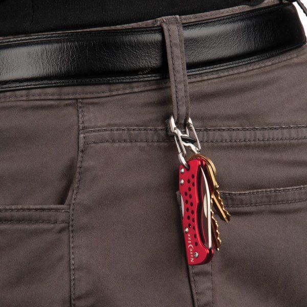 Nite Ize DoohicKey Keychain Knife Red Aluminum