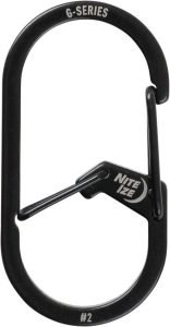 Nite Ize Carabiner No. 2 Black Stainless Steel