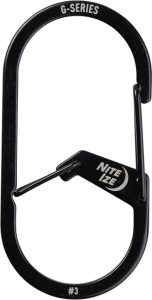 N05071.jpg Nite Ize Carabiner No. 3 Black Stainless Steel