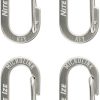 N05263.jpg Nite Ize MicroLink Carabiner Pack of 4 Stainless Steel
