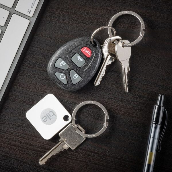 Nite Ize O-Series Gated Key Ring Pack of 2 Stainless