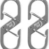 Nite Ize Z-Series Dual Carabiner #1 Pack of 2 Stainless