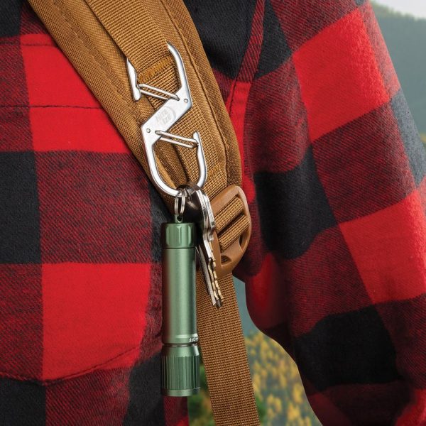 Nite Ize Z-Series Dual Carabiner #3 Stainless Steel Wire Gate