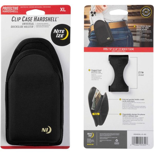 Nite Ize Clip Case Hardshell Universal XL Phone Holster