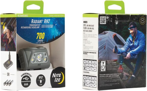 Nite Ize Radiant PowerSwitch Headlamp - Rechargeable