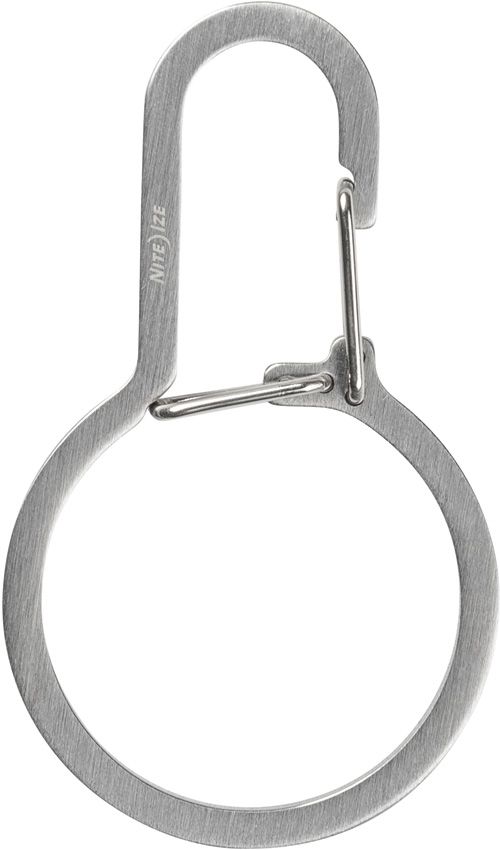 Nite Ize DualPass Dual Chamber Key Ring - Stainless