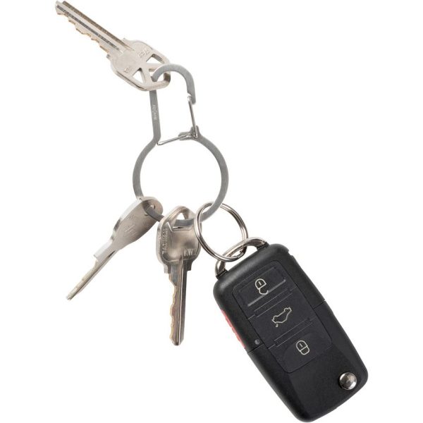 Nite Ize DualPass Dual Chamber Key Ring - Stainless