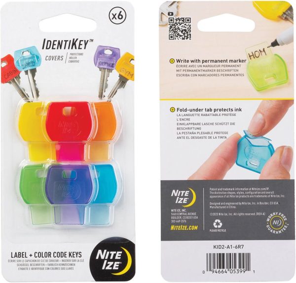 Nite Ize IdentiKey Covers - Waterproof Write-On