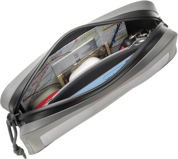 Nite Ize RunOff Waterproof Hip Pack Gray IP67 Travel Gear