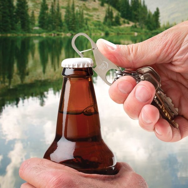 Nite Ize Z-Rack Keychain Bottle Opener - Stainless