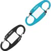 Nite Ize IdentiKey Slidelock Dual Carabiners - Aluminum
