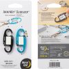 Nite Ize IdentiKey Slidelock Dual Carabiners - Aluminum