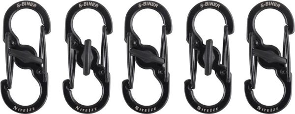 Nite Ize S-Biner MicroLock - Pack of 5