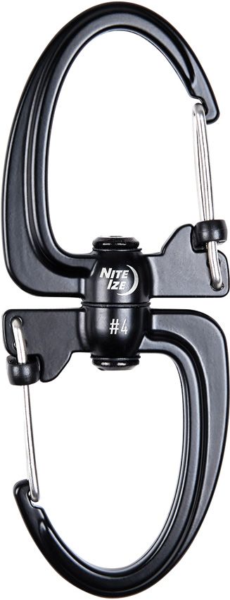 N05645.jpg Nite Ize S-Biner 360 SlideLock Carabiner - Stainless Steel