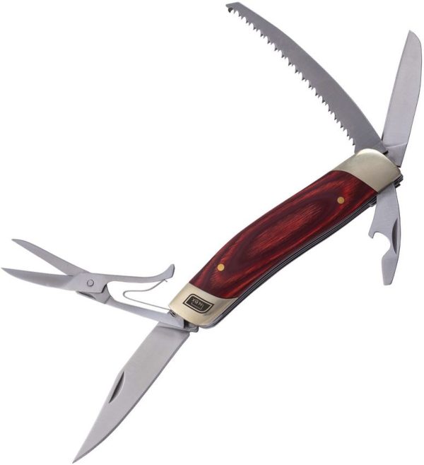 No Box Tools Multi-Tool Knife Red - 5Cr15MoV