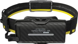 Nitecore Carbon Battery 12K Headlamp Kit - Rechargeable