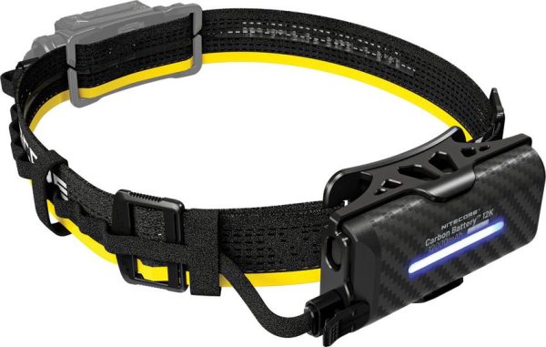 Nitecore Carbon Battery 12K Headlamp Kit - Rechargeable