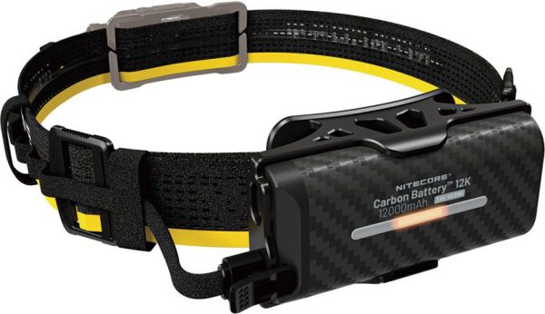 Nitecore Carbon Battery 12K Headlamp Kit - Rechargeable