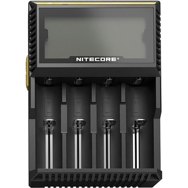 Nitecore Digicharger D4 Four Slot Battery Charger LCD Display