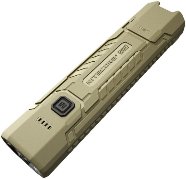 NCEDC07T.jpg Nitecore EDC07 Tactical Flashlight - Tan 1500 Lumens