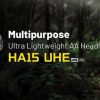 Nitecore HA15 UHE Rechargeable Headlamp - 400 Lumens
