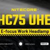 Nitecore HC75 UHE Headlamp - 3000 Lumens Dual Color